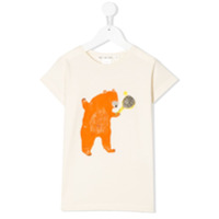 Noé & Zoë Camiseta com estampa Tennis Bear - Neutro