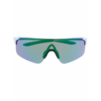 Oakley Óculos de sol aviador com lentes coloridas - Branco