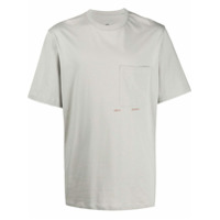 OAMC Camiseta slim com bolso no busto - Cinza