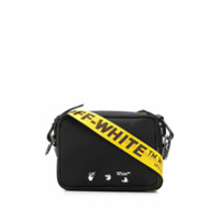 Off-White Bolsa transversal com estampa de logo OW - Preto