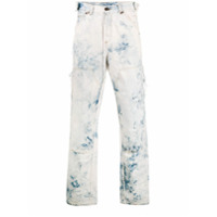 Off-White Calça jeans Reconstructed Carpenter - Azul