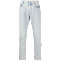 Off-White Calça jeans skinny Diagonals - Azul