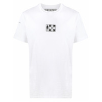 Off-White Camiseta Arrows com estampa gráfica - Branco