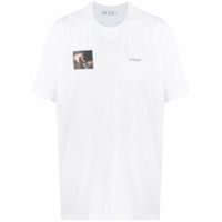 Off-White Camiseta Caravaggio com estampa de anjos - Branco