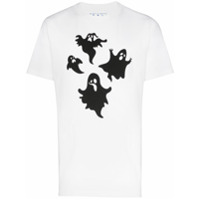 Off-White Camiseta com estampa de fantasma - Branco