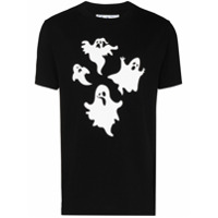 Off-White Camiseta com estampa de fantasma - Preto