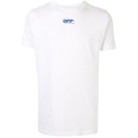 Off-White Camiseta com estampa de logo - Branco