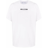 Off-White Camiseta com estampa Workers - Branco