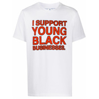 Off-White Camiseta I Support Young Black Businesses - Branco