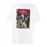 Off-White Camiseta oversized Caravaggio - Branco