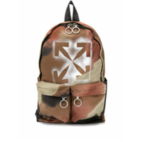 Off-White camouflage-print backpack - Verde
