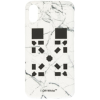 Off-White Capa Marble Arrows para iPhone X x Vancouver - Branco