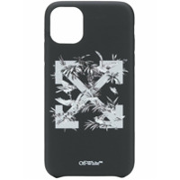 Off-White Capa para iPhone 11 Birds - Preto