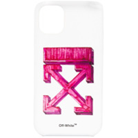 Off-White Capa para iPhone 11 Marker Arrows - Branco