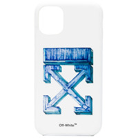 Off-White Capa para iPhone 11 Marker Arrows - Branco