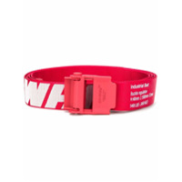 Off-White Cinto Industrial 2.0 vermelho e branco