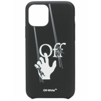 Off-White hand-off iPhone 11 pro case - Preto