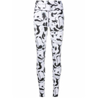 Off-White Legging esportiva com estampa - Branco