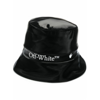 Off-White LOGO RAIN CAP BLACK WHITE - Preto