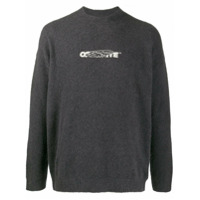 Off-White Moletom com estampa de flechas - Preto