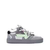 Off-White OFF COURT LOW LIGHT GREY MINT - Cinza