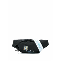 Off-White Pochete com estampa The Kiss - Preto