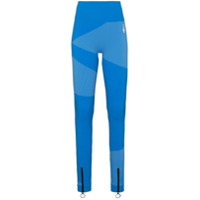 Off-White seamless performance leggings - Azul