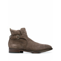 Officine Creative Ankle boot de couro - Marrom