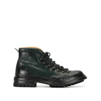 Officine Creative Bota Alix 9 com cadarço - Verde