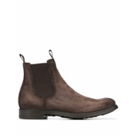 Officine Creative Bota chelsea de couro - Marrom