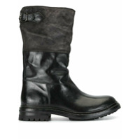 Officine Creative Bota com recortes - Preto
