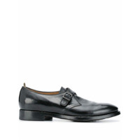 Officine Creative Mocassim com fivela - Preto