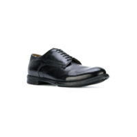 Officine Creative Sapato derby de couro - Preto