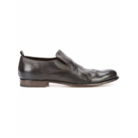 Officine Creative Slipper 'Mono' de couro - Marrom