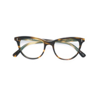 Oliver Peoples Armação de óculos 'Jardinette' - Marrom