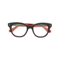 Oliver Peoples Armação de óculos quadrada Netta - Vermelho