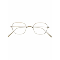 Oliver Peoples Armação de óculos redonda Carles - Dourado