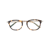 Oliver Peoples Óculos de grau estampado - Preto