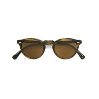 Oliver Peoples Óculos de sol modelo 'Gregory' - Marrom