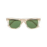 Oliver Peoples Óculos de sol quadrado com lentes coloridas - Verde