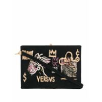 Olympia Le-Tan Bolsa tiracolo Basquiat - Preto