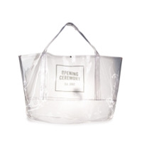 Opening Ceremony Bolsa tote oversized com estampa de logo - Neutro