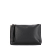 Orciani Clutch com aplicação de logo - Preto