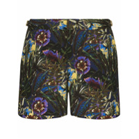 Orlebar Brown Short de natação Setter com estampa floral - Preto