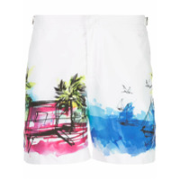 Orlebar Brown Short de natação x Nick Turner - Branco