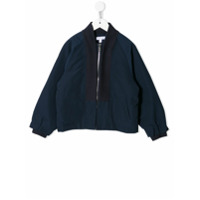 Owa Yurika Jaqueta bomber Itsuki com zíper - Azul