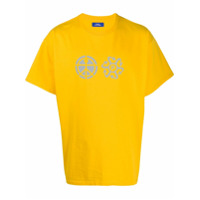 PACCBET Camiseta com estampa de logo - Amarelo