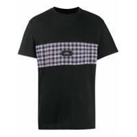 PACCBET Camiseta com patch de logo contrastante - Preto