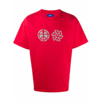 PACCBET Camiseta gola redonda com estampa gráfica - Vermelho