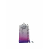 Paco Rabanne Bolsa mini com paetês degradê - Roxo